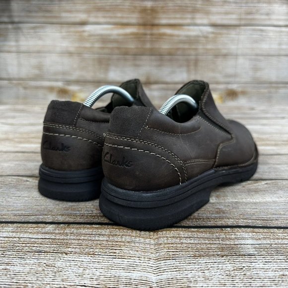 Clarks Senner Falls Brown Loafers Men Size 11 Slip On Casual Shoes - Worn Once main image 4